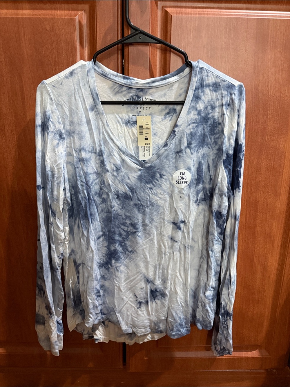 Aeropostale Long-sleeve V-Neck Top